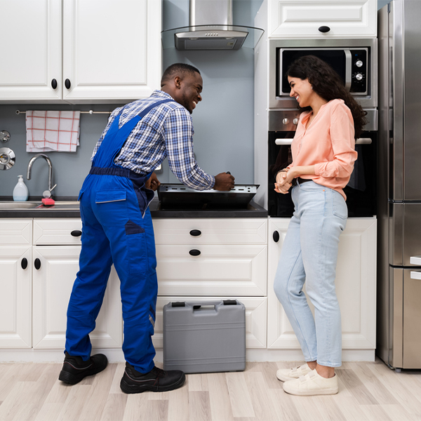 can you provide an estimate for cooktop repair before beginning any work in Goree Texas